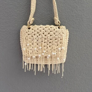 Straw mini hand Bag made in Japan